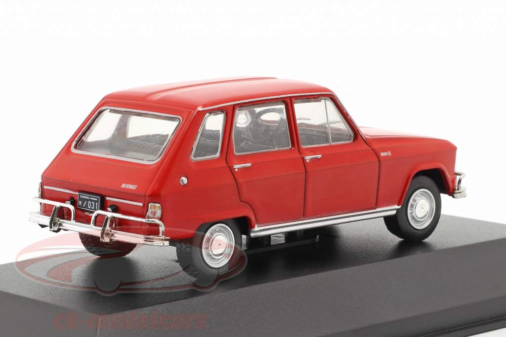 Renault 6 year 1969 red 1:43 Altaya