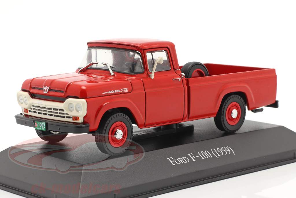 Ford F-100 Pick-Up Baujahr 1959 rot 1:43 Altaya