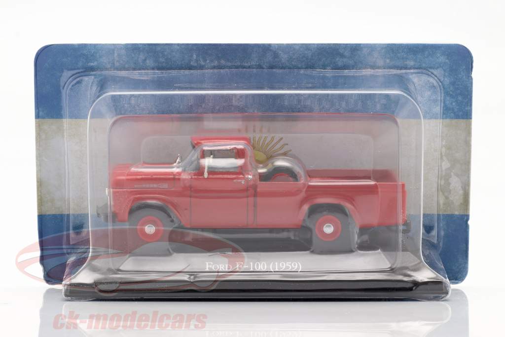 Ford F-100 Pick-Up Baujahr 1959 rot 1:43 Altaya
