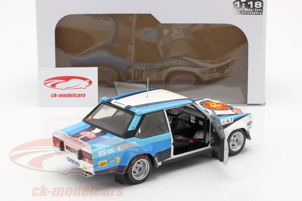 Fiat 131 Abarth #10 gagnant Rallye Monte Carlo 1980 Röhrl, Geistdörfer 1:18 Solido