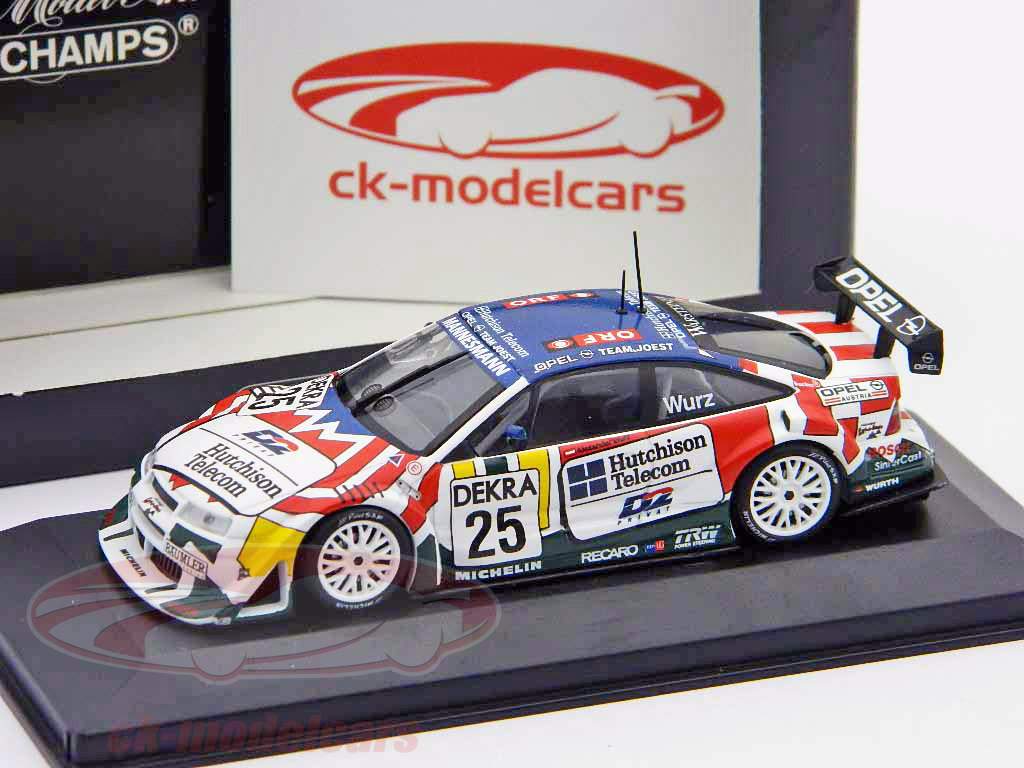 Minichamps 1:43 Alexander Wurz Opel Calibra V6 4x4 #25 DTM