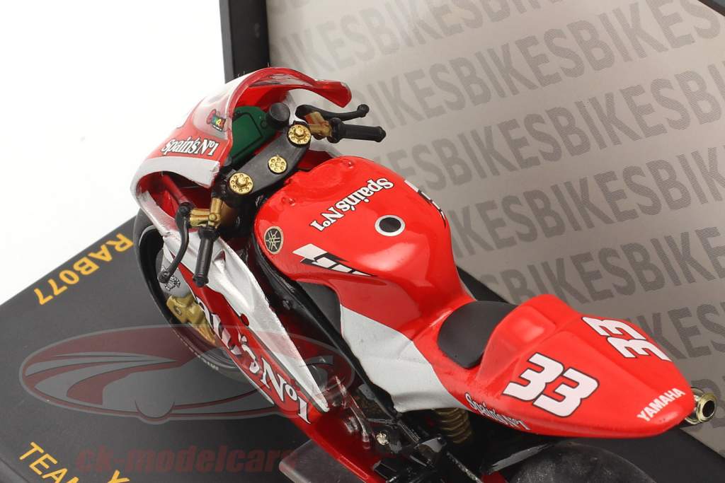 M. Melandri Yamaha YZR-M1 #33 Moto GP 2004 1:24 Ixo