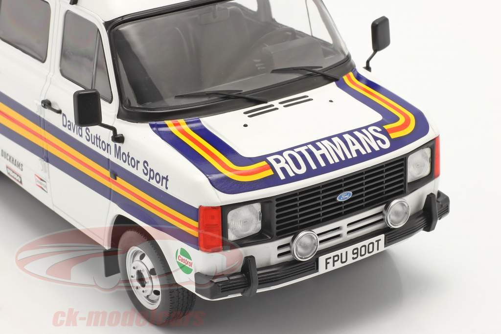 Ford Transit MK II Van Rallye Assistance Rothmans 1:18 Ixo