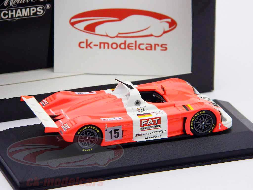 BMW V12 LM N° 15 24h LeMans 2000 Équipe Bscher Bscher / Gounon / Lees 1:43 Minichamps