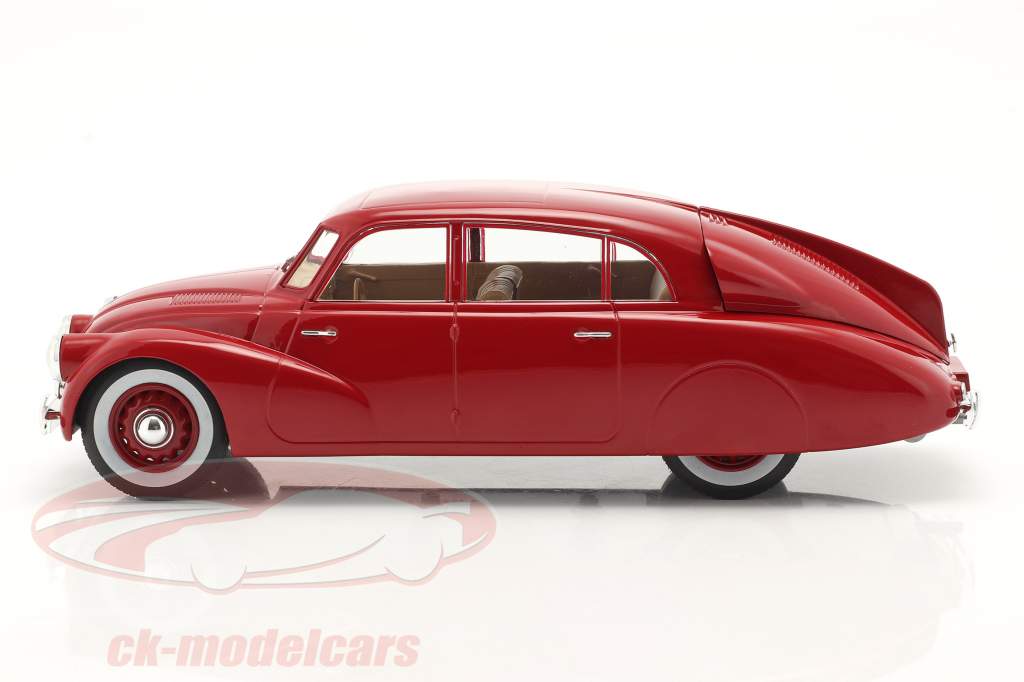 Tatra 87 建造年份 1937 深红色 1:18 ModelCar Group