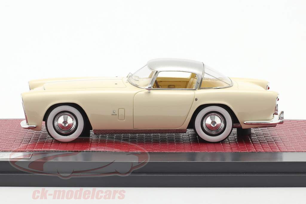 Dodge Storm Zeder Z-250 by Bertone 1953 creme weiß / silber 1:43 Matrix