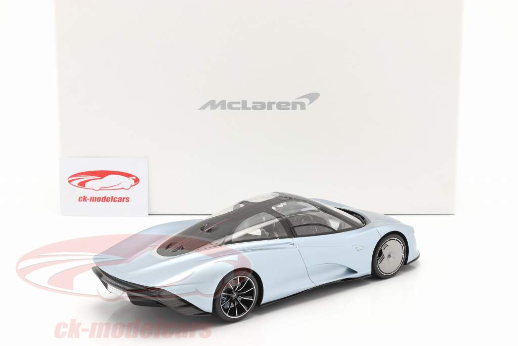 McLaren Speedtail 建設年 2019 液体 結晶 と ショーケース 1:18 TrueScale