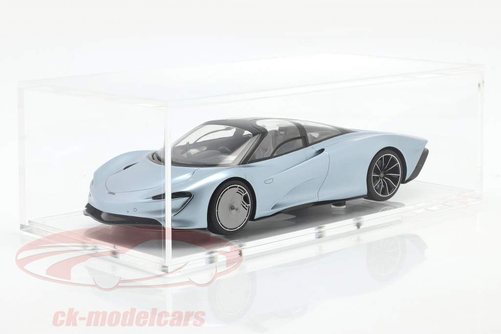 McLaren Speedtail 建設年 2019 液体 結晶 と ショーケース 1:18 TrueScale