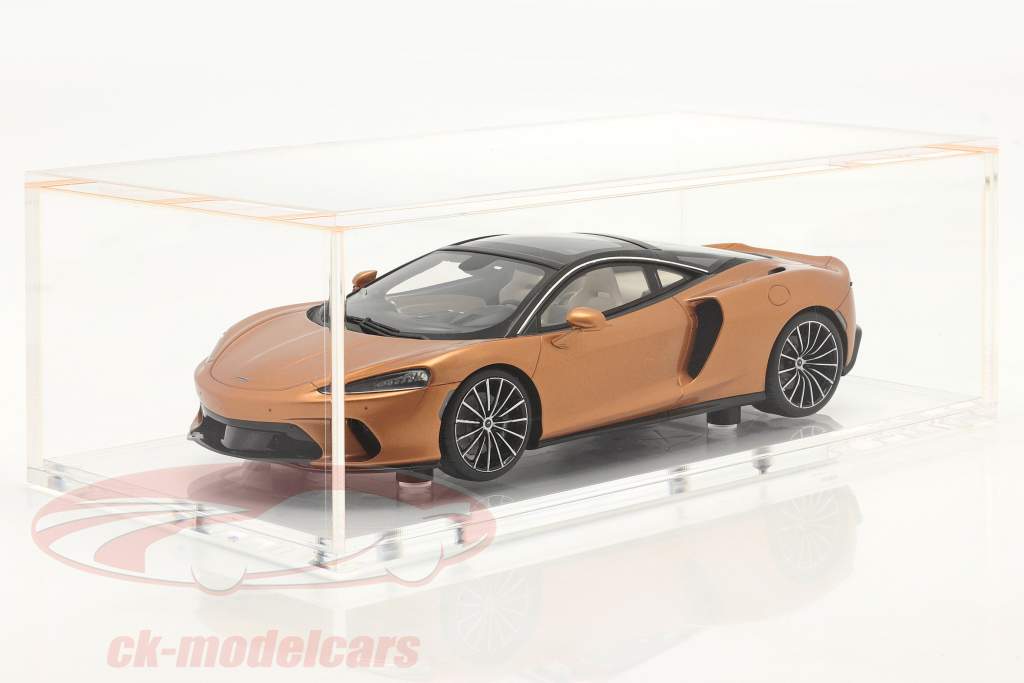 McLaren GT Bouwjaar 2019 koper metalen Met Showcase 1:18 Spark