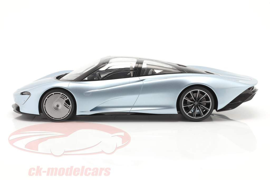 McLaren Speedtail 建設年 2019 液体 結晶 と ショーケース 1:18 TrueScale