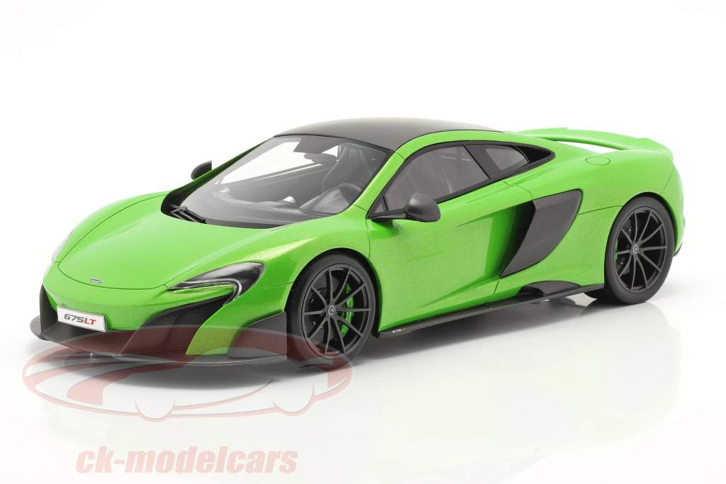 McLaren 675LT Byggeår 2015 napier grøn 1:18 TrueScale