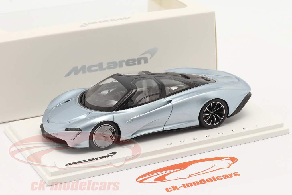 McLaren Speedtail Ano de construção 2019 liquid crystal 1:43 Spark