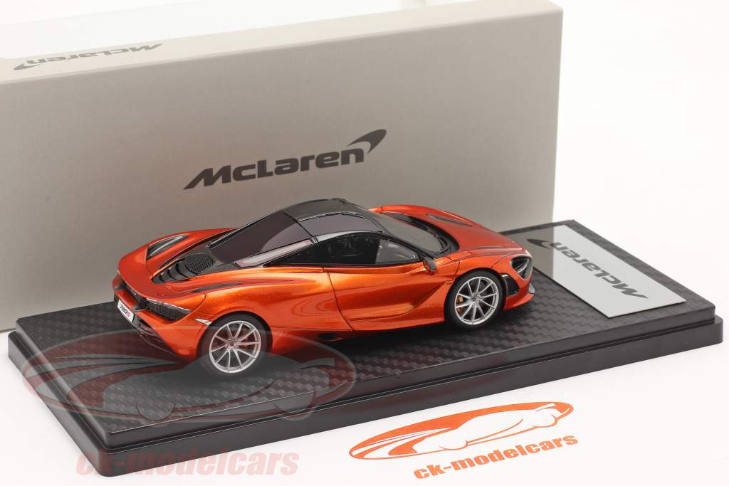 McLaren 720S (P14) Coupe Byggeår 2017 orange metallisk 1:43 TrueScale