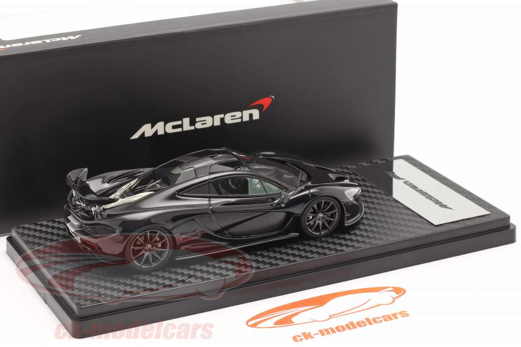 McLaren P1 建设年份 2013-2015 紫晶 黑色的 1:43 TrueScale