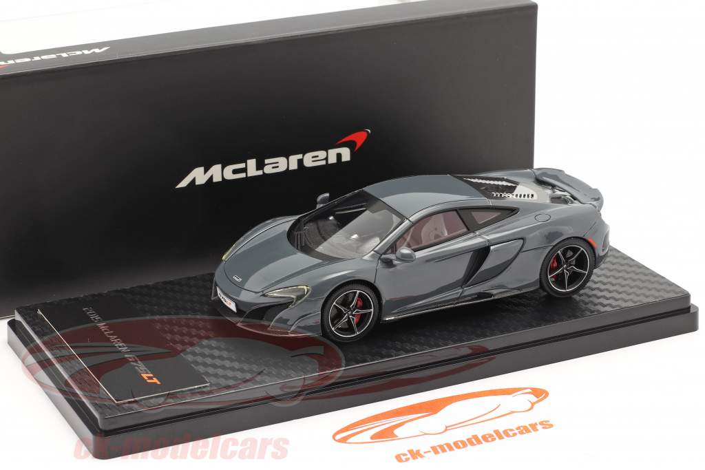 McLaren 675LT year 2015 chicane grey 1:43 TrueScale