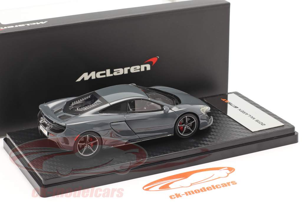 McLaren 675LT Byggeår 2015 chicane Grå 1:43 TrueScale