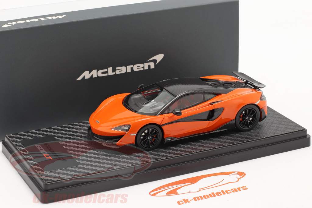 McLaren 600LT Coupe 建設年 2018 myan オレンジ 1:43 TrueScale