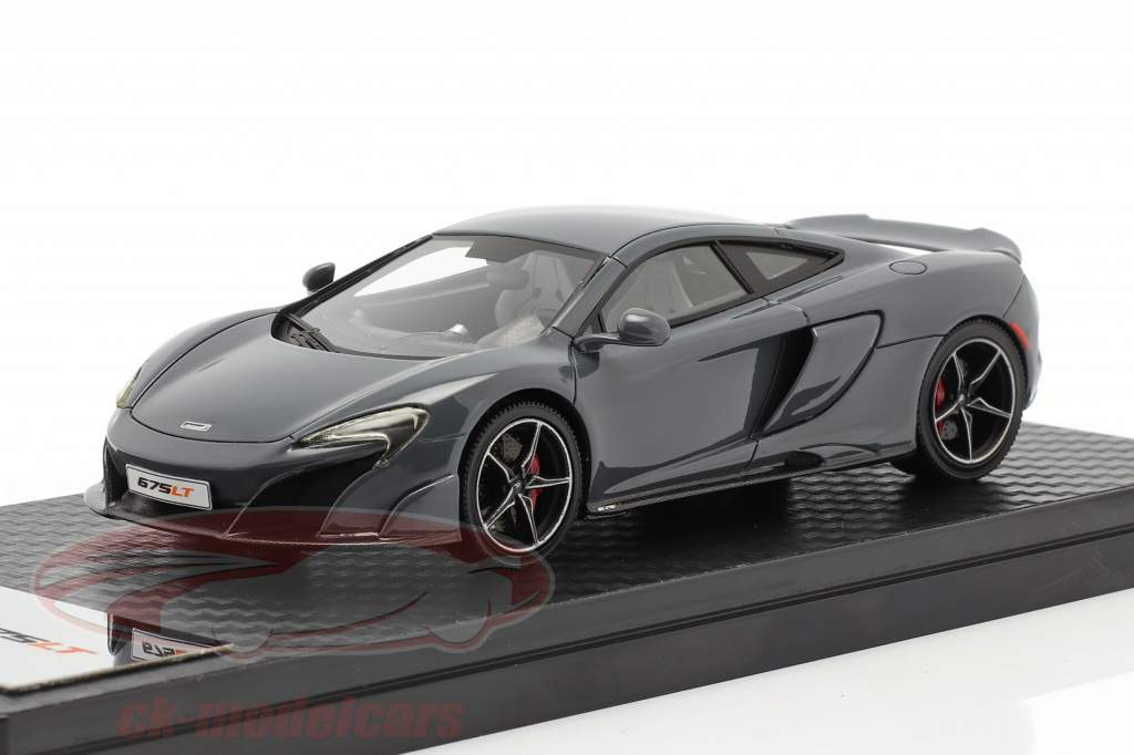 McLaren 675LT year 2015 chicane grey 1:43 TrueScale