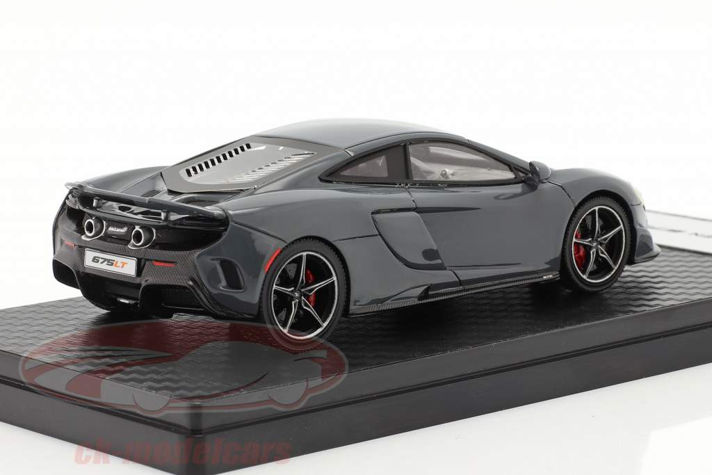 McLaren 675LT Année de construction 2015 chicane gris 1:43 TrueScale