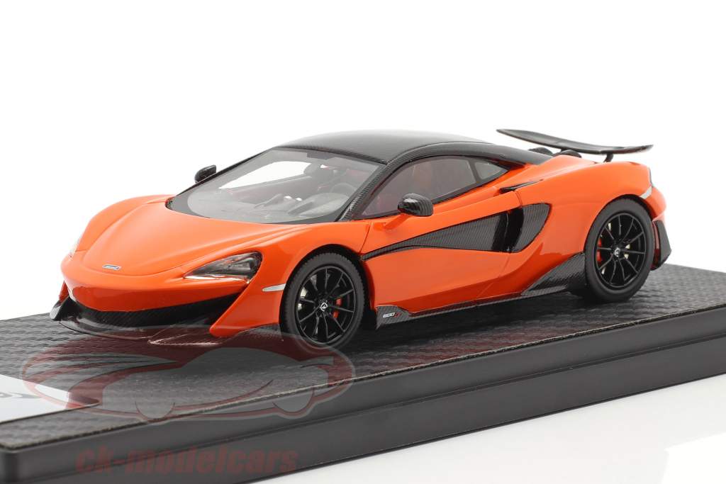 McLaren 600LT Coupe 建設年 2018 myan オレンジ 1:43 TrueScale