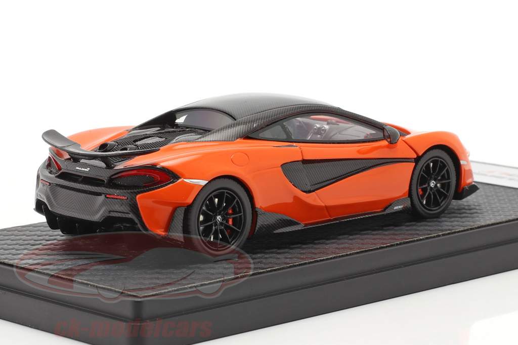 McLaren 600LT Coupe 建設年 2018 myan オレンジ 1:43 TrueScale