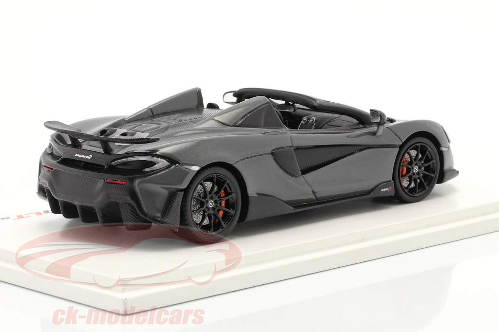 McLaren 600LT Spider Année de construction 2019 chicane gris 1:43 TrueScale