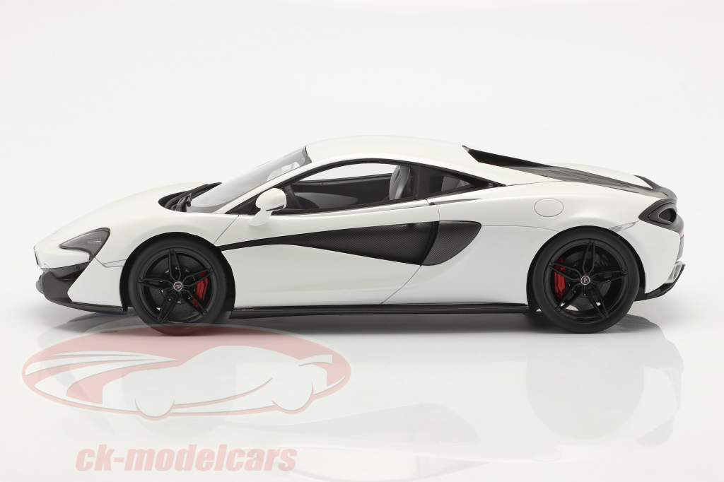 McLaren 570S Ano de construção 2015 silica Branco 1:18 TrueScale