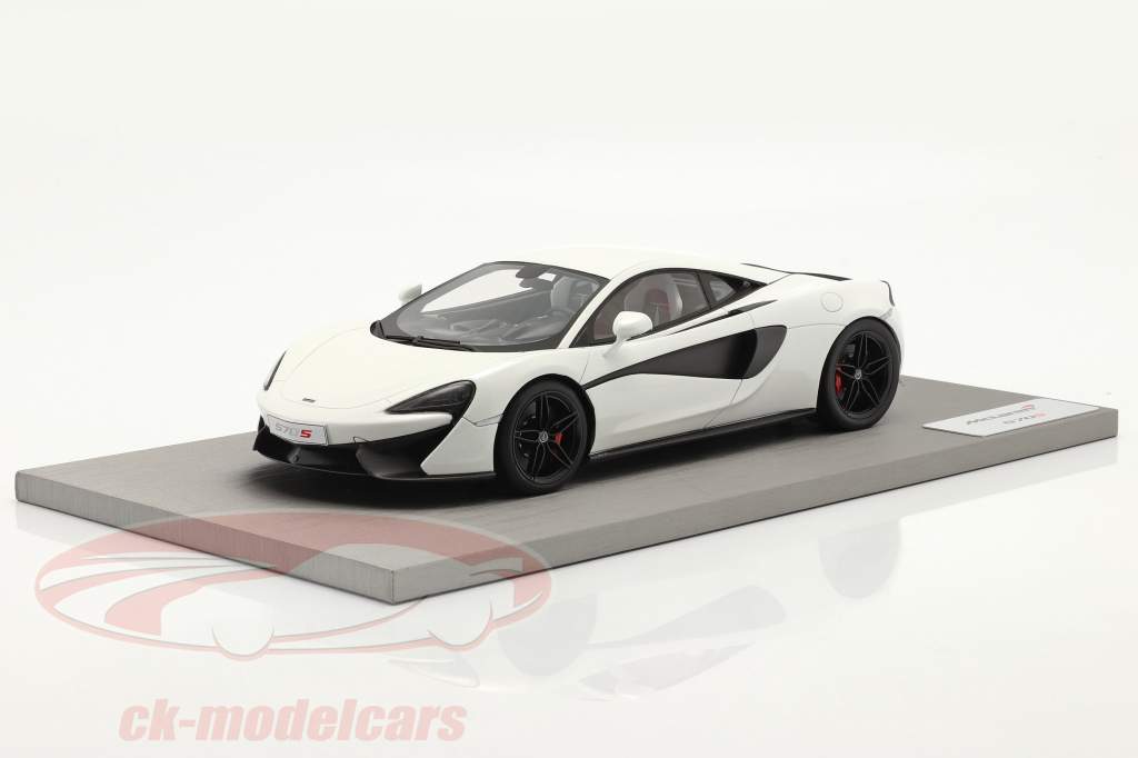 McLaren 570S Ano de construção 2015 silica Branco 1:18 TrueScale
