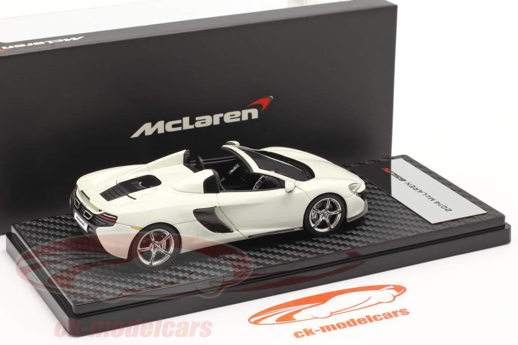 McLaren 650S Spider Bouwjaar 2014 Wit 1:43 TrueScale