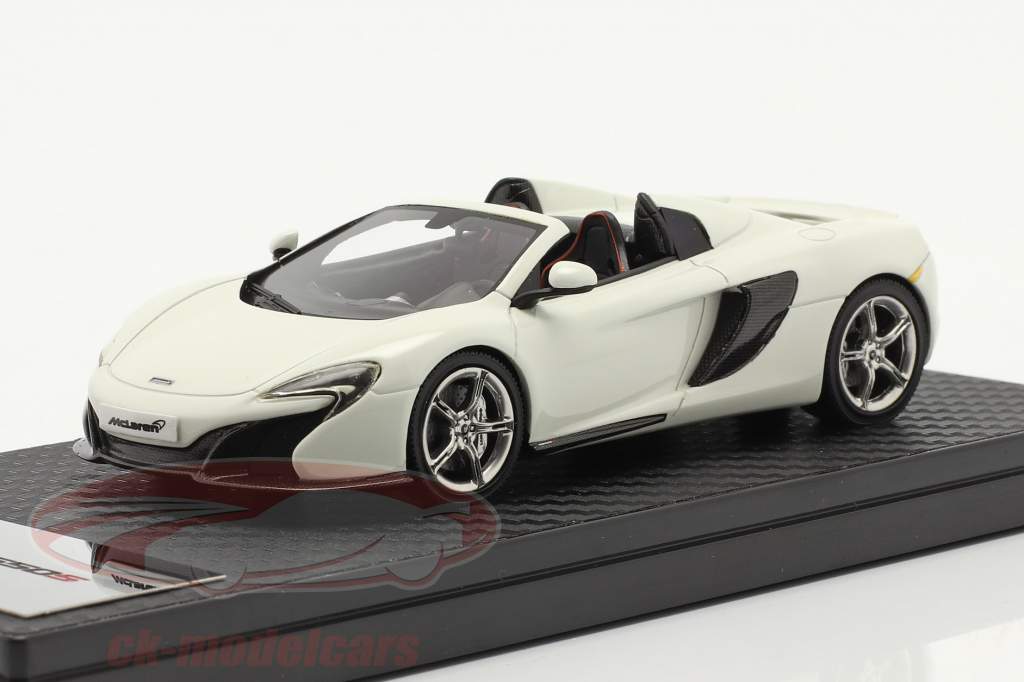 McLaren 650S Spider Byggeår 2014 hvid 1:43 TrueScale