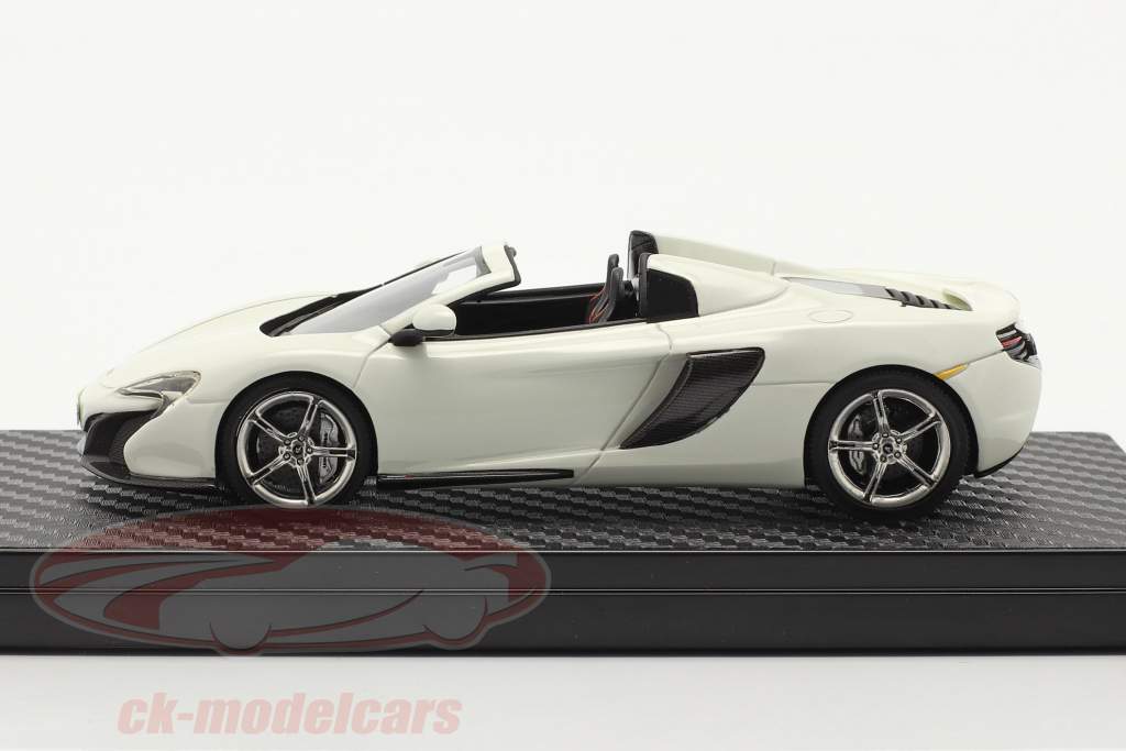 McLaren 650S Spider Byggeår 2014 hvid 1:43 TrueScale