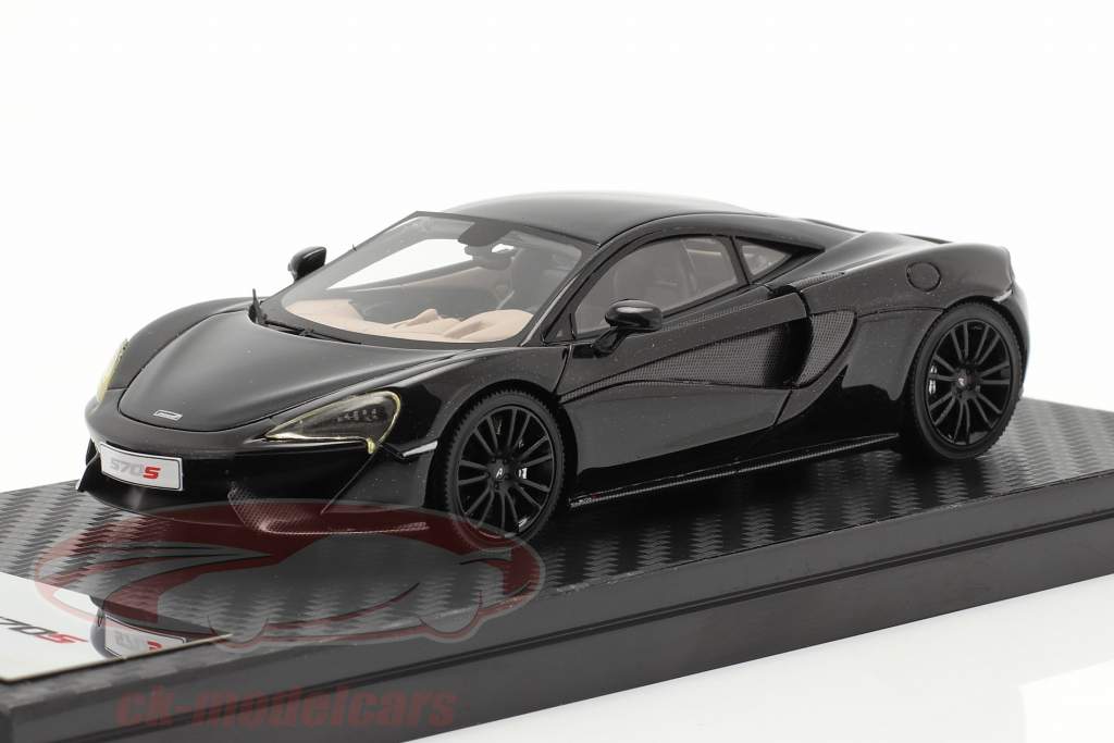 McLaren 570S Coupe 建設年 2015 onyx 黒 1:43 TrueScale