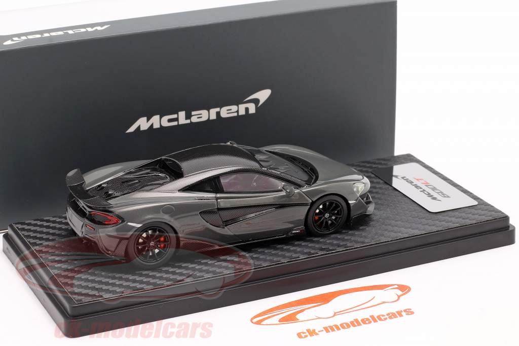 McLaren 600LT Coupe Année de construction 2018 chicane gris 1:43 TrueScale