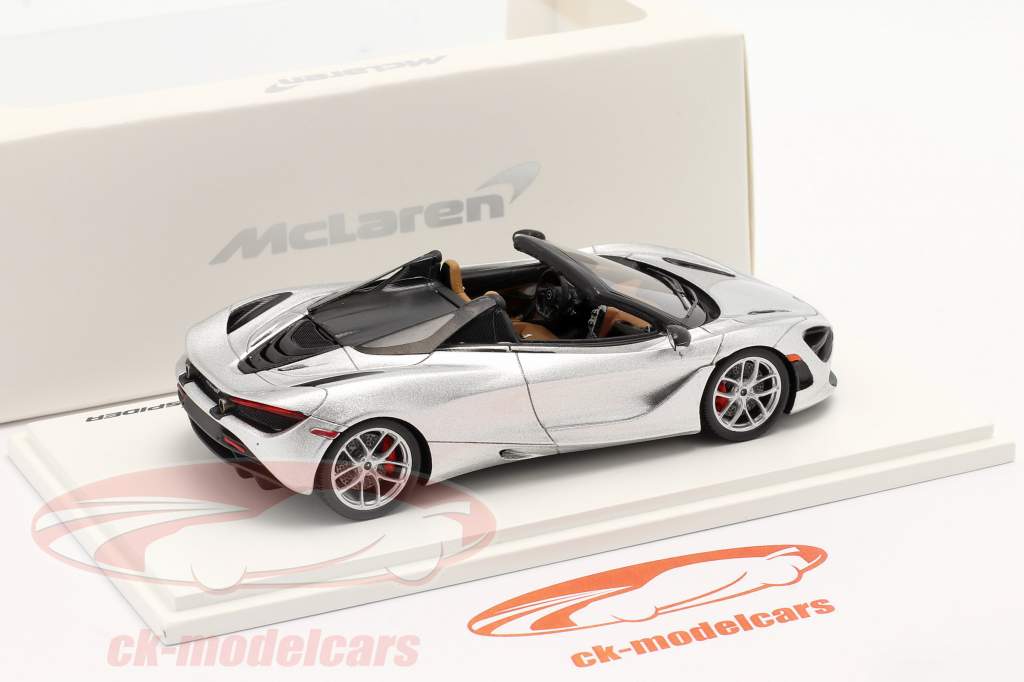 McLaren 720S Spider year 2019 supernova silver 1:43 Spark