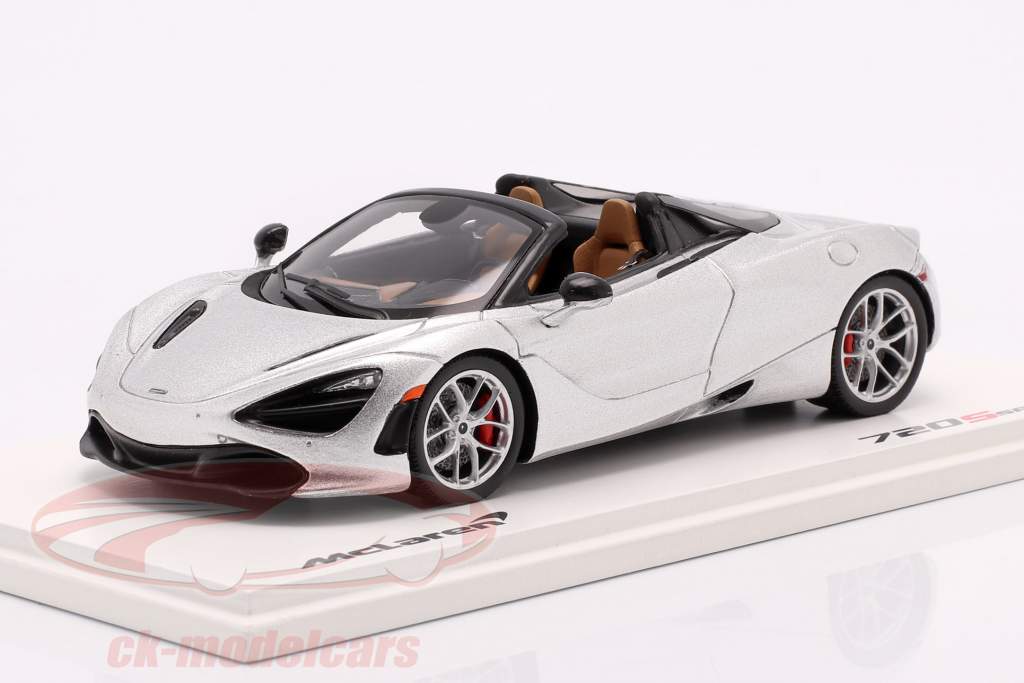 McLaren 720S Spider Année de construction 2019 supernova argent 1:43 Spark