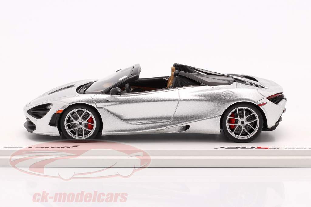 McLaren 720S Spider Byggeår 2019 supernova sølv 1:43 Spark