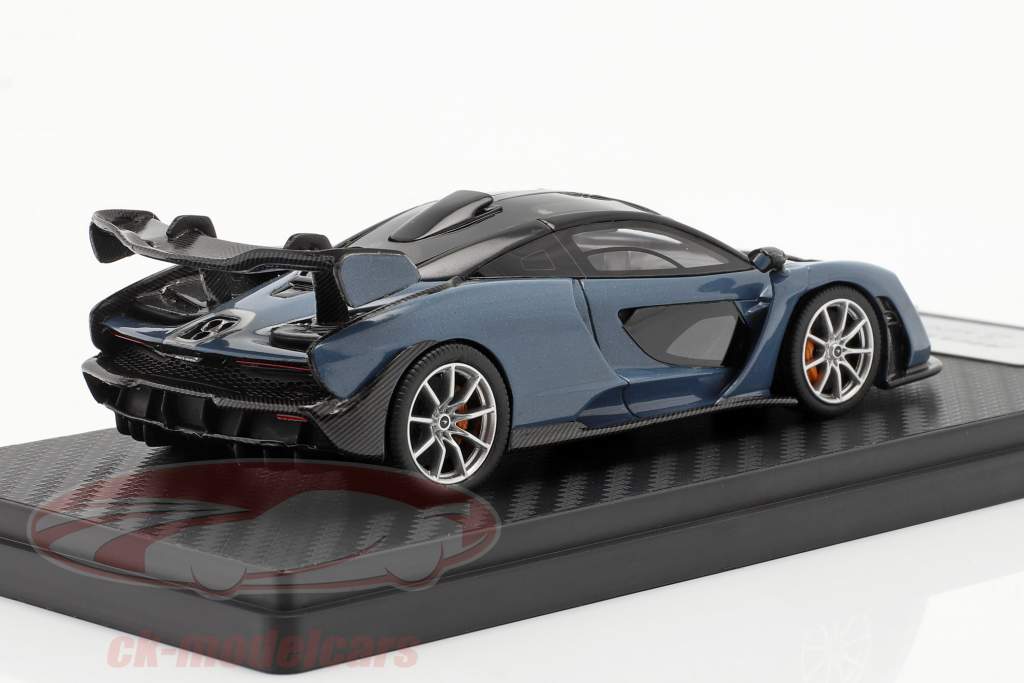 McLaren Senna построили в 2018 году победный серый 1:43 TrueScale