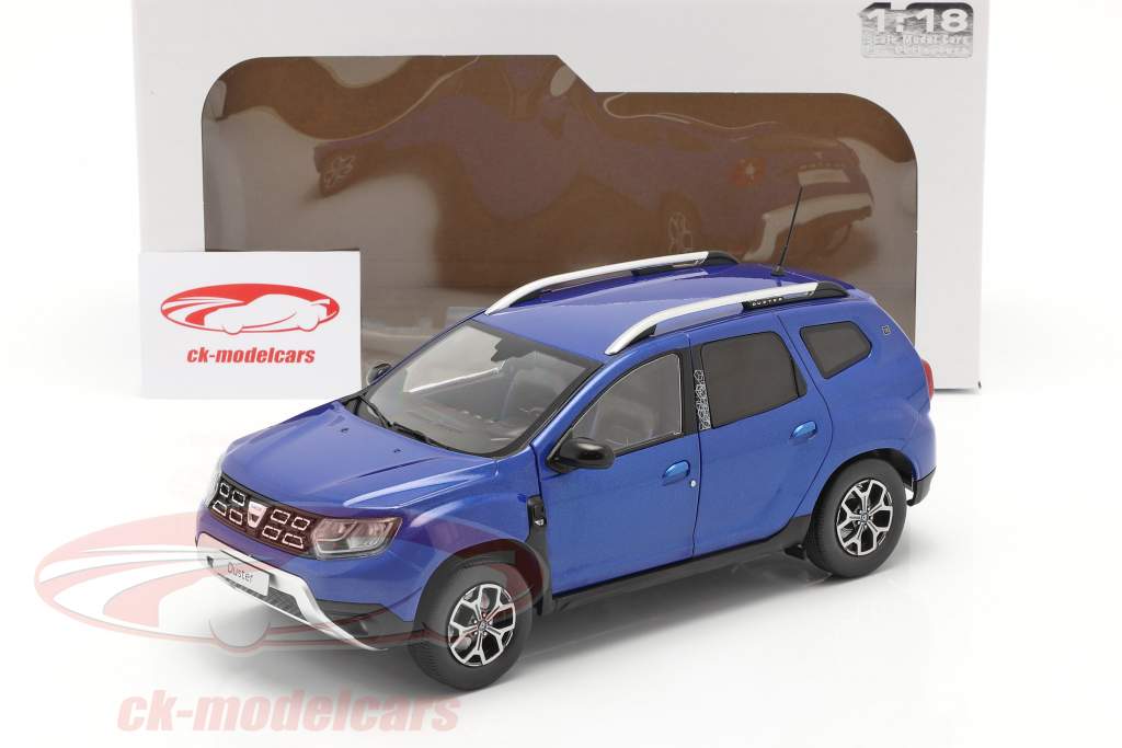 Dacia Duster MK II 建設年 2018 cosmos 青 メタリック 1:18 Solido