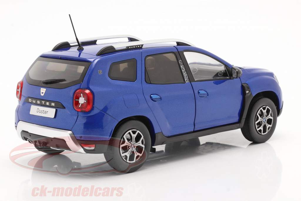 Dacia Duster MK II 建設年 2018 cosmos 青 メタリック 1:18 Solido