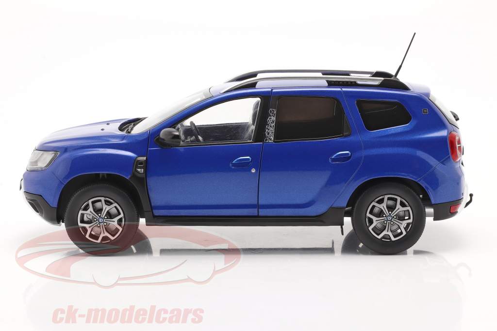 Dacia Duster MK II 建設年 2018 cosmos 青 メタリック 1:18 Solido