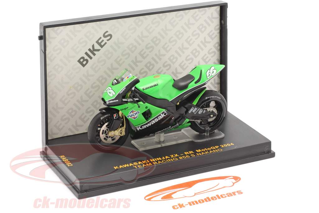 Ixo 1:24 Shinya Nakano Kawasaki Ninja ZX-RR #56 Moto GP 2004