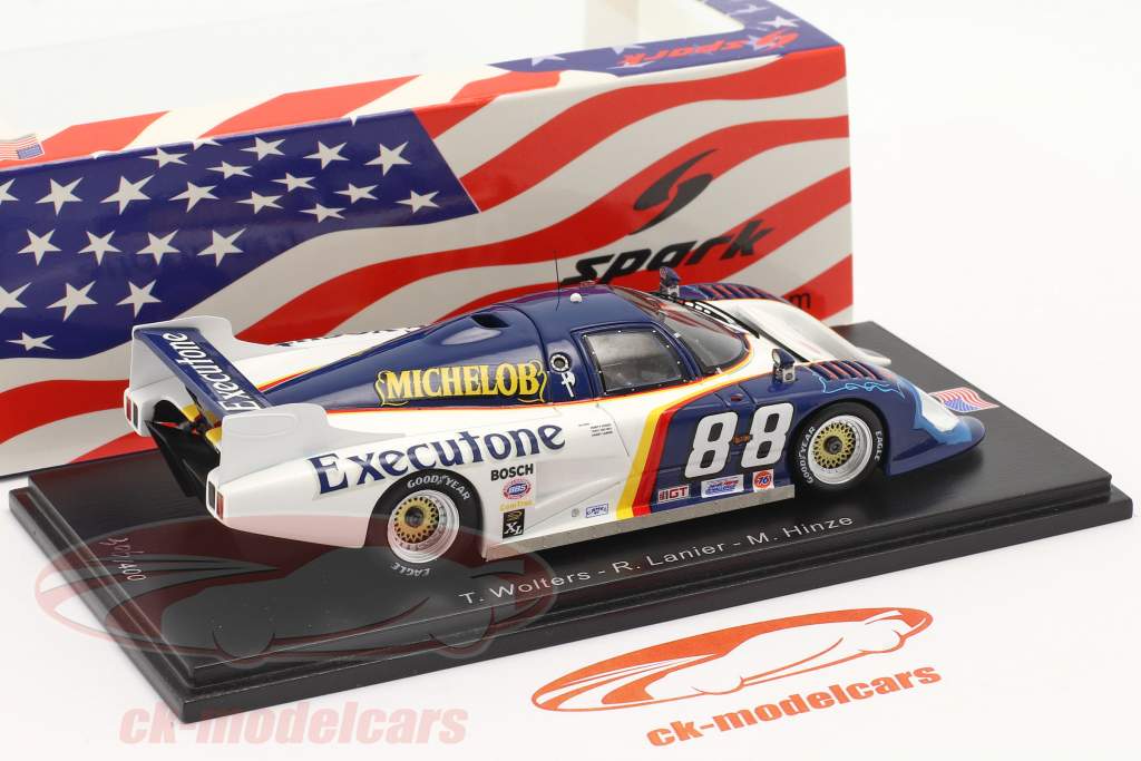 March 83G #88 2e 24h Daytona 1983 Wolters, Lanier, Hinze 1:43 Spark