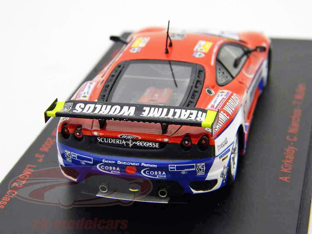 Ferrari F430 GT #87 3rd 24h LeMans 2006 A. Kirkaldy / C. Niarchos / Mullen 1:43 T. Spark