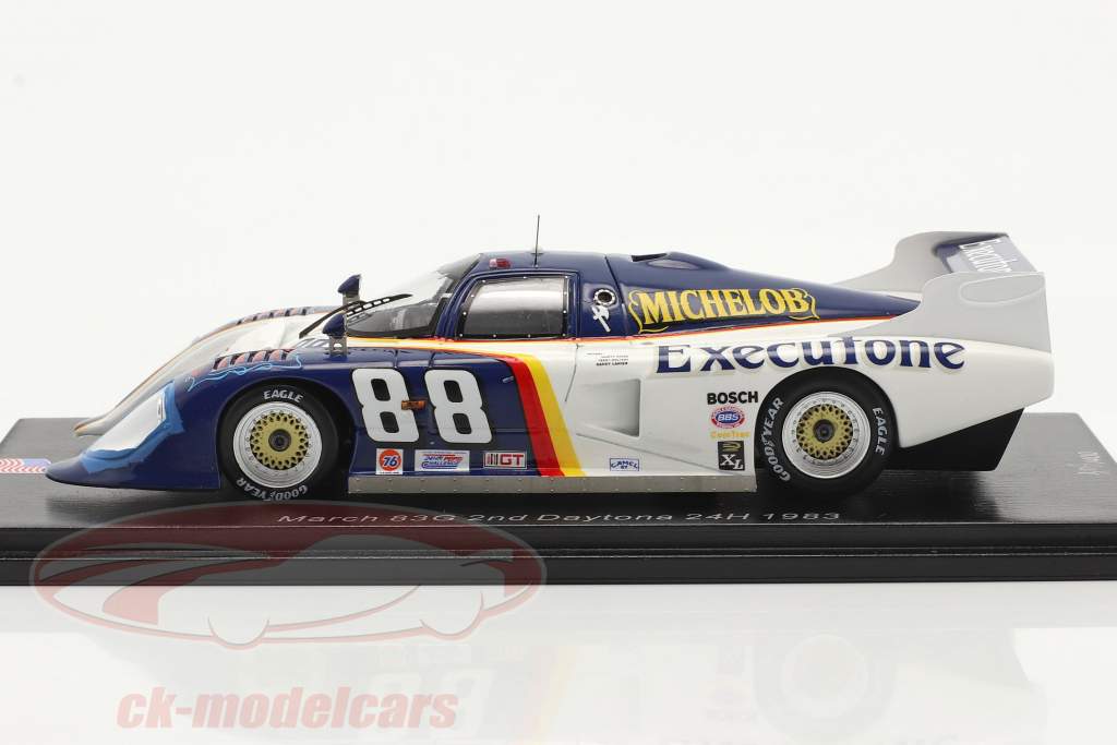March 83G #88 2e 24h Daytona 1983 Wolters, Lanier, Hinze 1:43 Spark