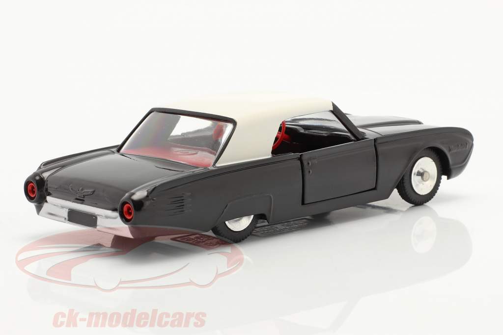 Ford Thunderbird Coupe Bouwjaar 1962 zwart / Wit 1:43 Solido