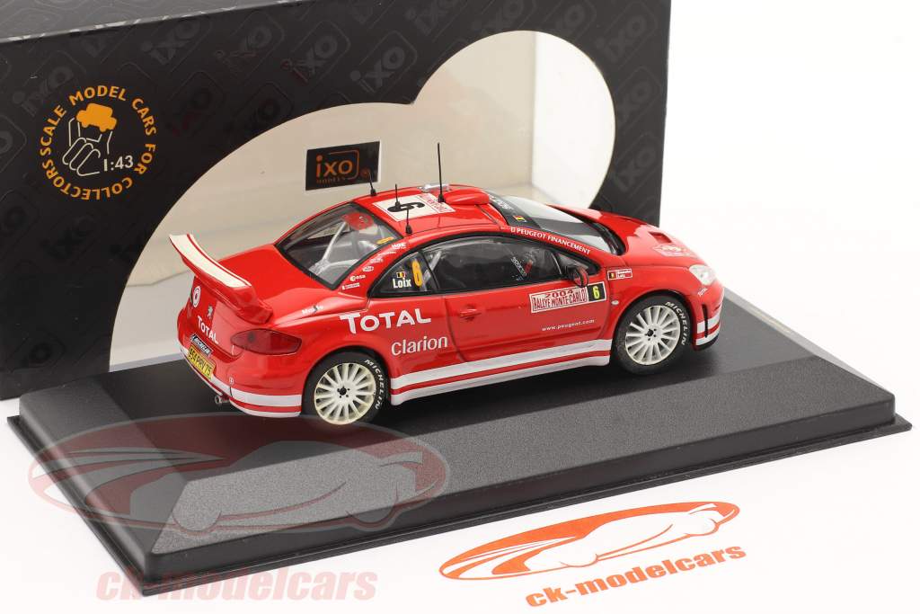 Peugeot 307 WRC #6 rally Monte Carlo 2004 Loix, Smeets 1:43 Ixo