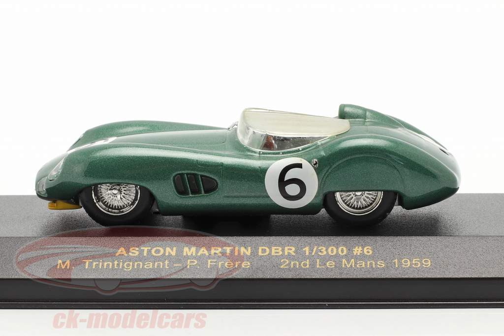 Aston Martin DBR 1/300 #6 LeMans 1959 Trintignant, Frere 1:43 Ixo