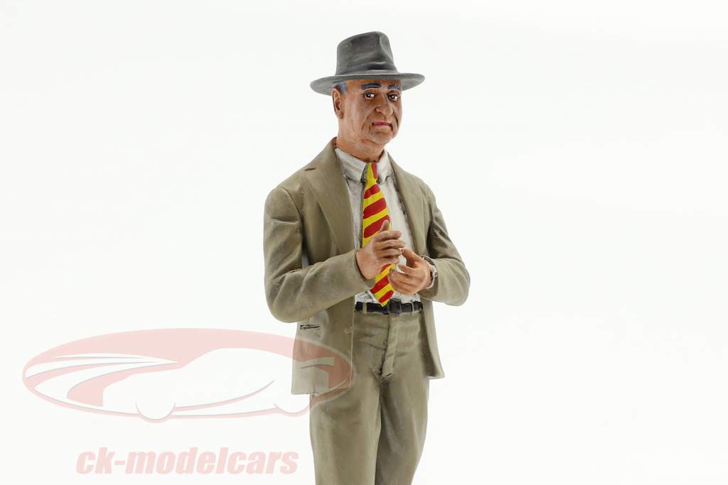 Enzo Ferrari Années 50's chiffre 1:18 LeMansMiniatures