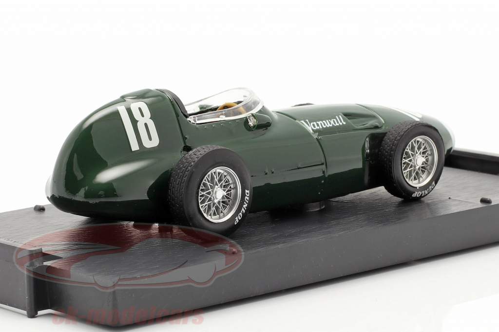 S. Moss / T. Brooks  Vanwall VW57 #18 Winner British GP formula 1 1957 1:43 Brumm