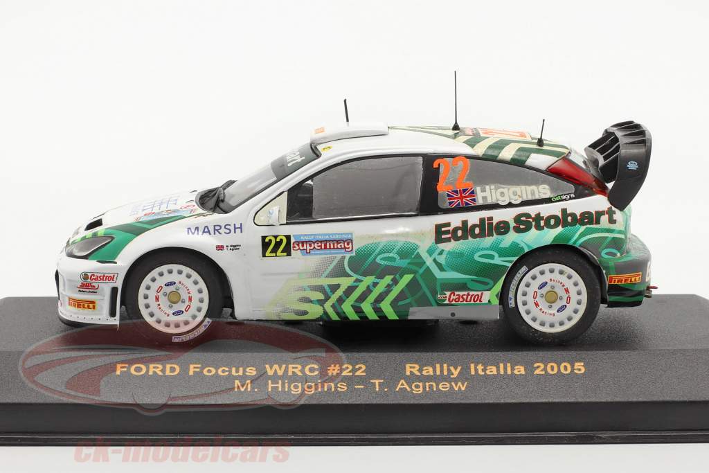 フォードフォーカスWRC＃22ラリー·イタリア2005 1：43完成モデル